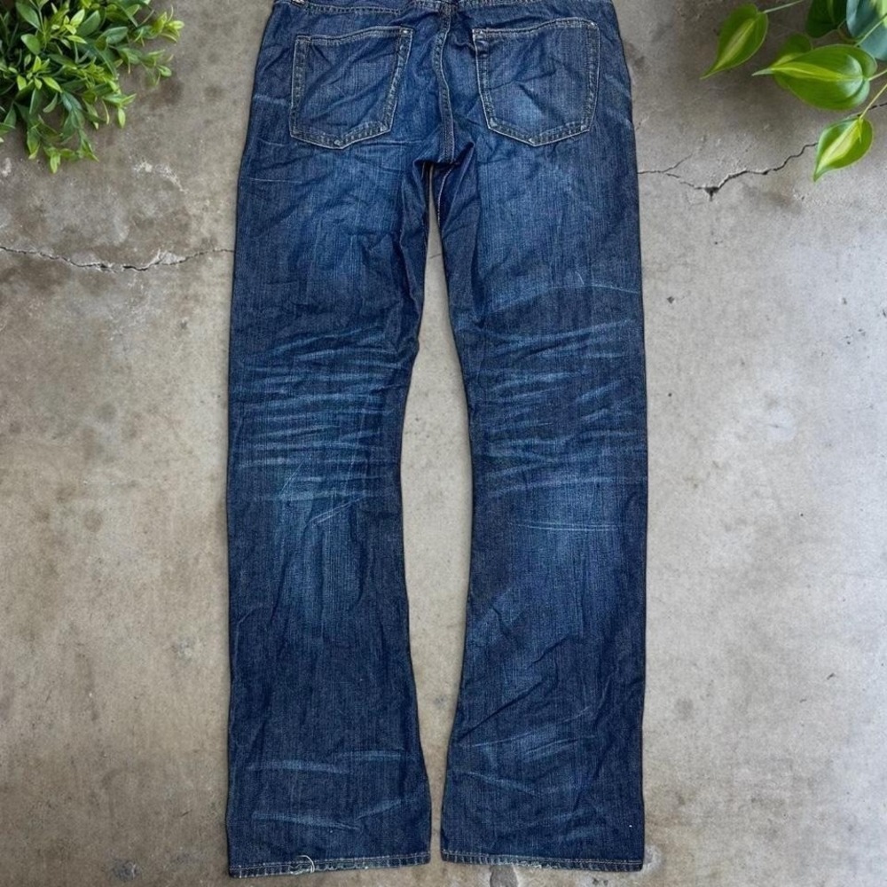 vintage Gap boot cut flare jeans y2k grunge size 33x33.5 baggy boot